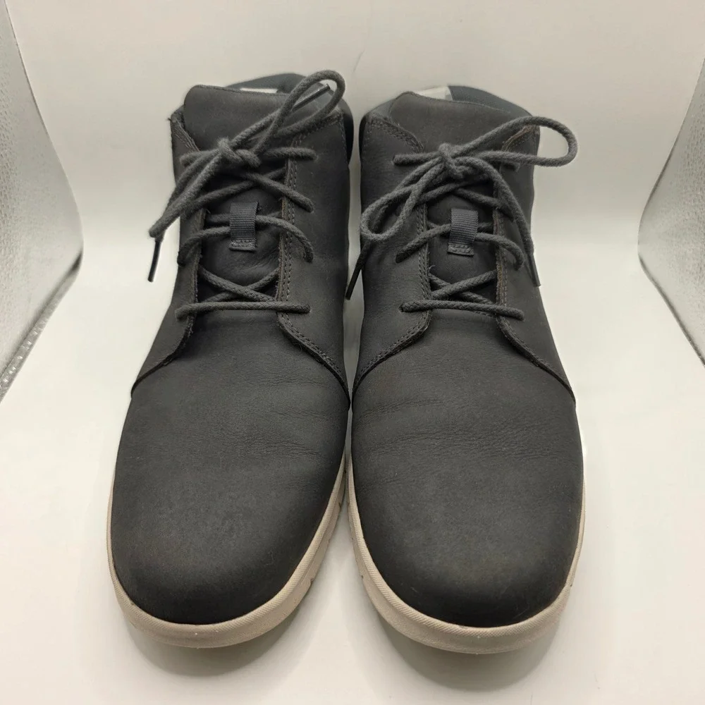 Timberland Hoverlite Mens Grey Leather Chukka Boots A4132 Size 10.5 Sneaker
